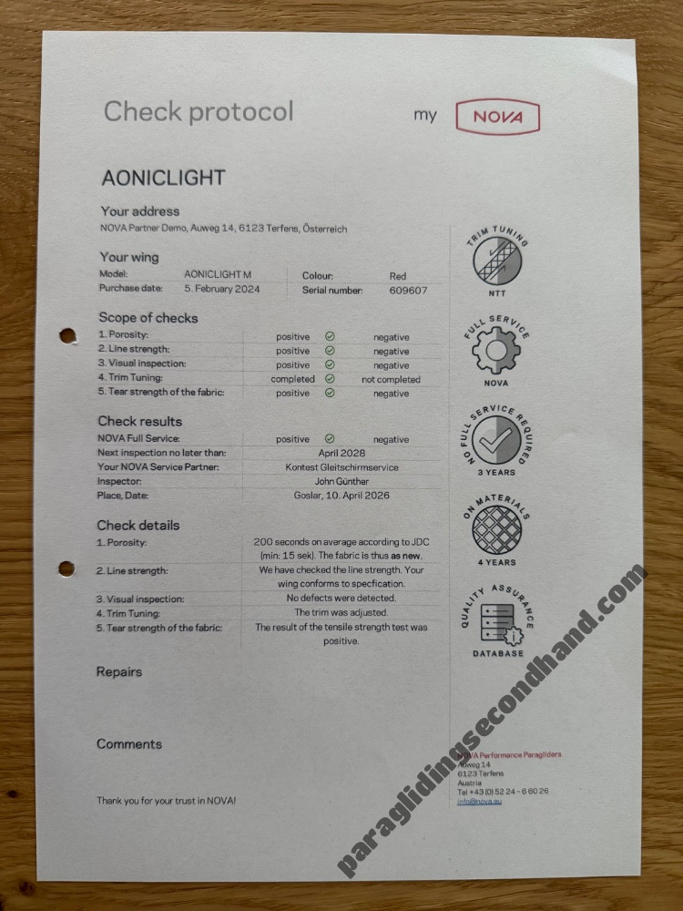 Nova Aonic light, M, 2024, (90-120kg), 2h - Image 3