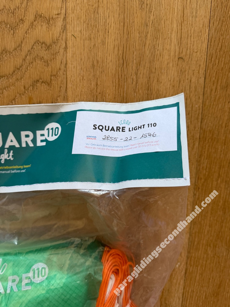 ICARO SQUARE LIGHT 110 reserve - Image 5