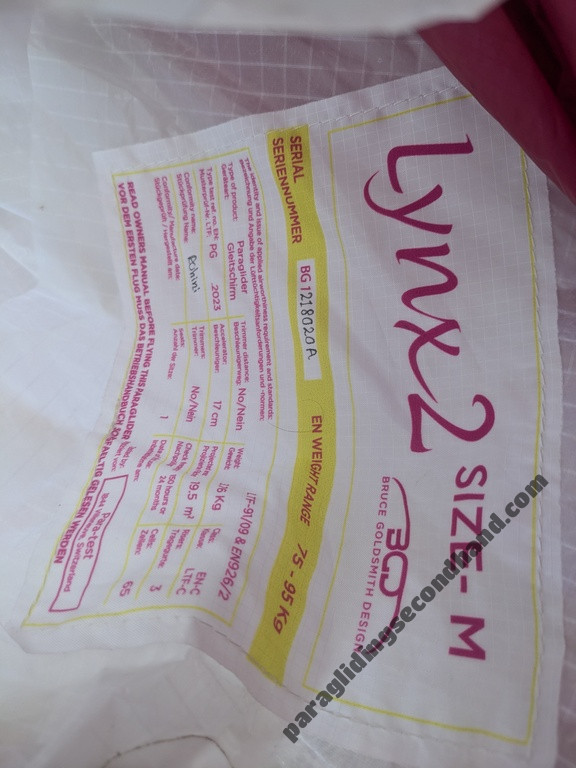 BGD Lynx 2, M, 2023, (75-95kg), 142h - Immagine 2