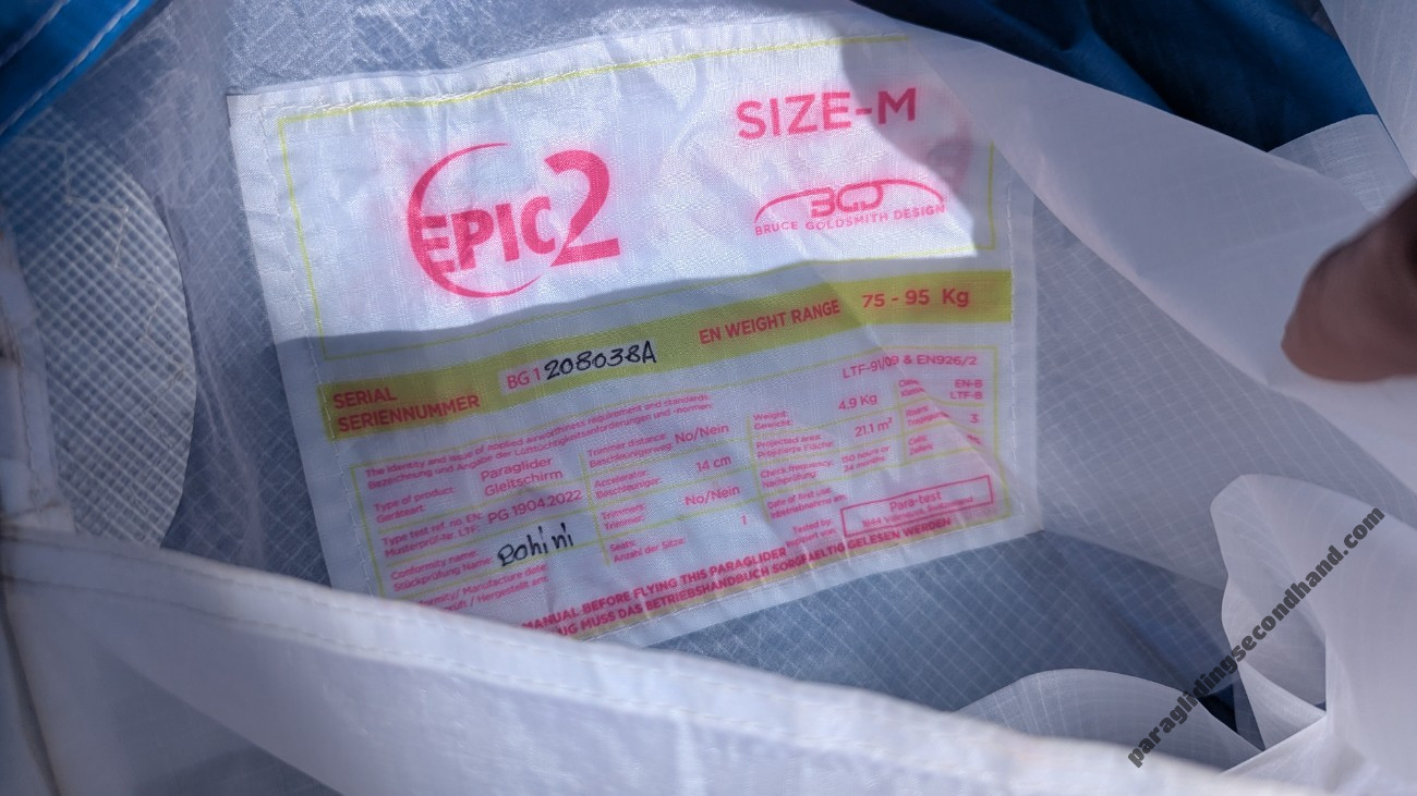 BGD Epic 2, M, 2024, (75-95kg), 20h - Kép 3