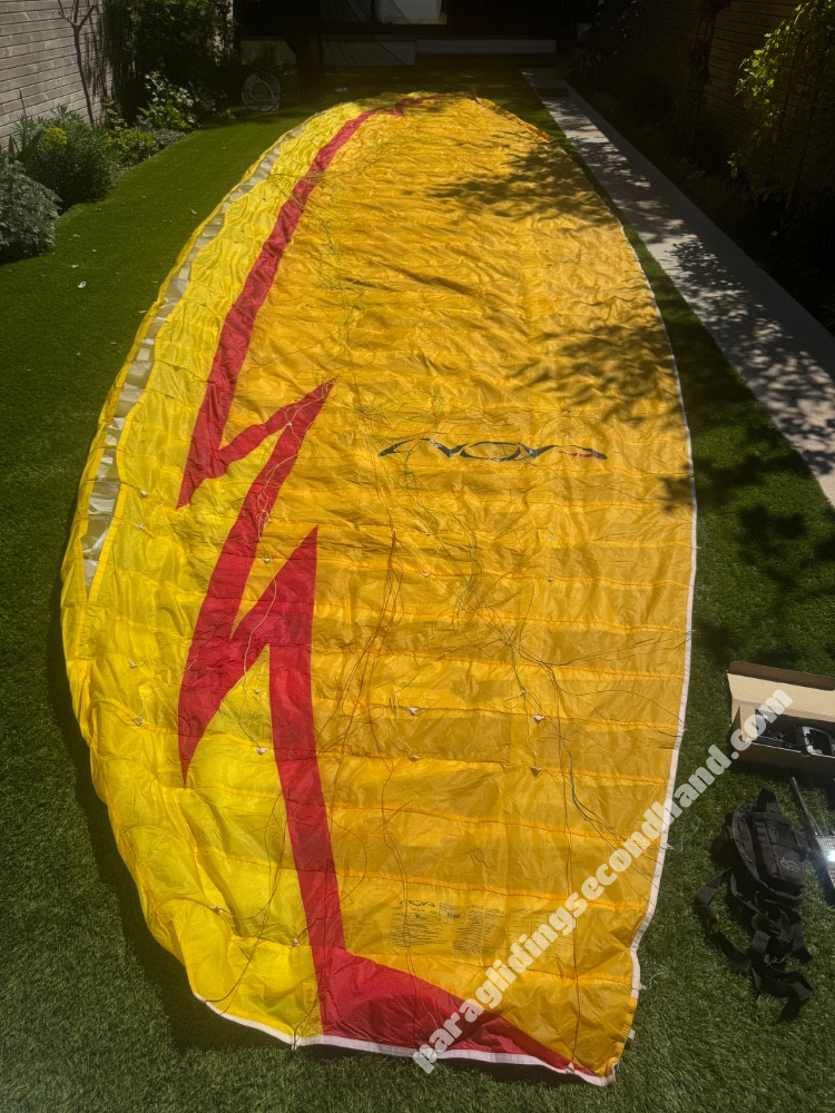 Paragliding Wing Nova Mentor M series, Independence fusion Harness ++++ kit!!
