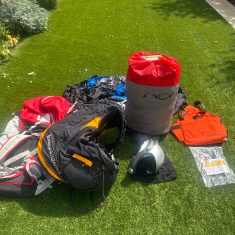 Paragliding Wing Nova Mentor M series, Independence fusion Harness ++++ kit!!