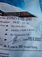 Ozone Zeno 2, S, 2022, (75-90kg), 140h