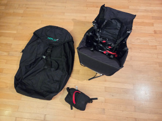 COMPLETE SET: Sky Fides 2, S + Kimfly Prolight + Kimfly K33 Alpine + Backpack