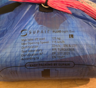 Supair Fluid Light EVO, L