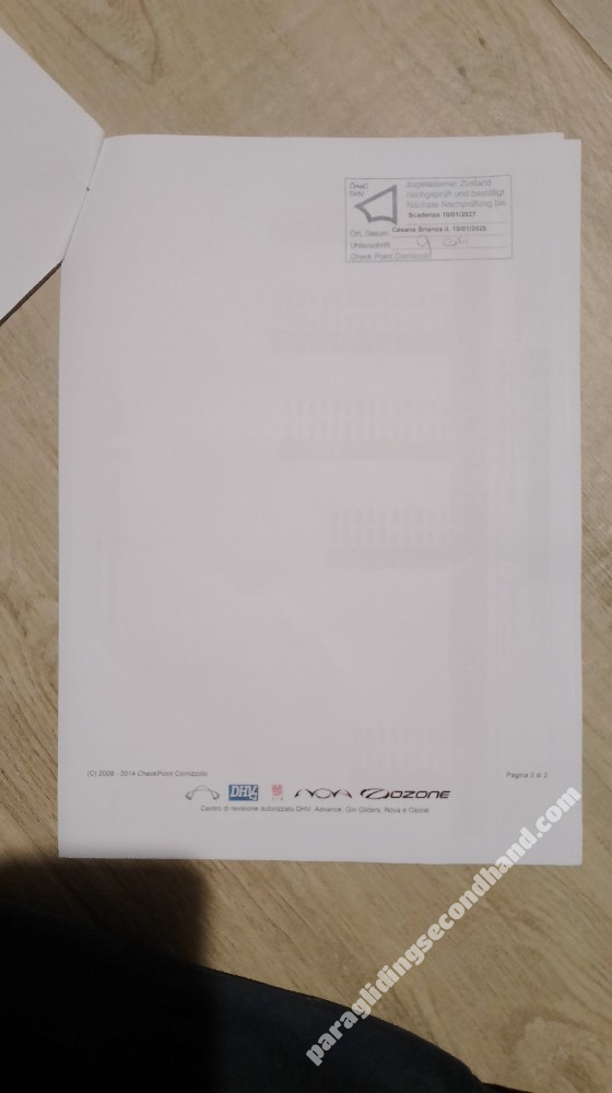 Air Design Eazy 2, S, 2021, (72-92kg), 60h - Image 7