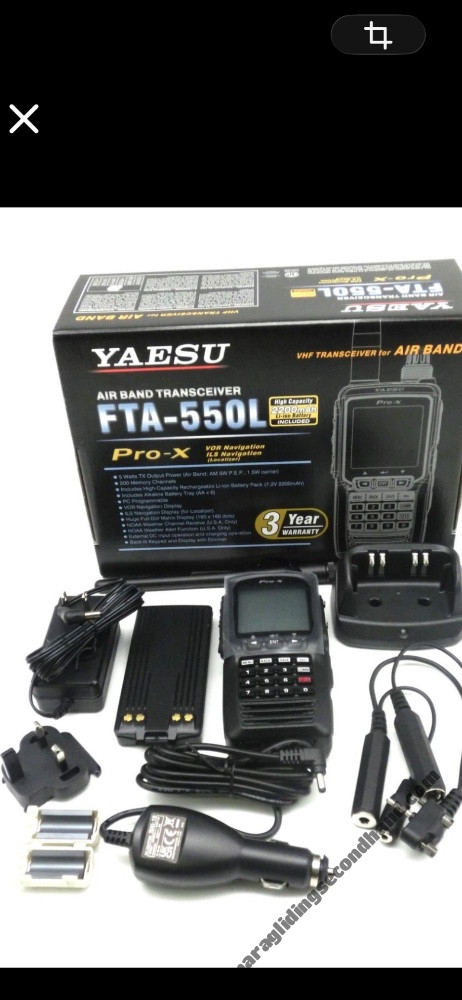 Funkgerät YAESU FTA-550 L Pro X - Image 6