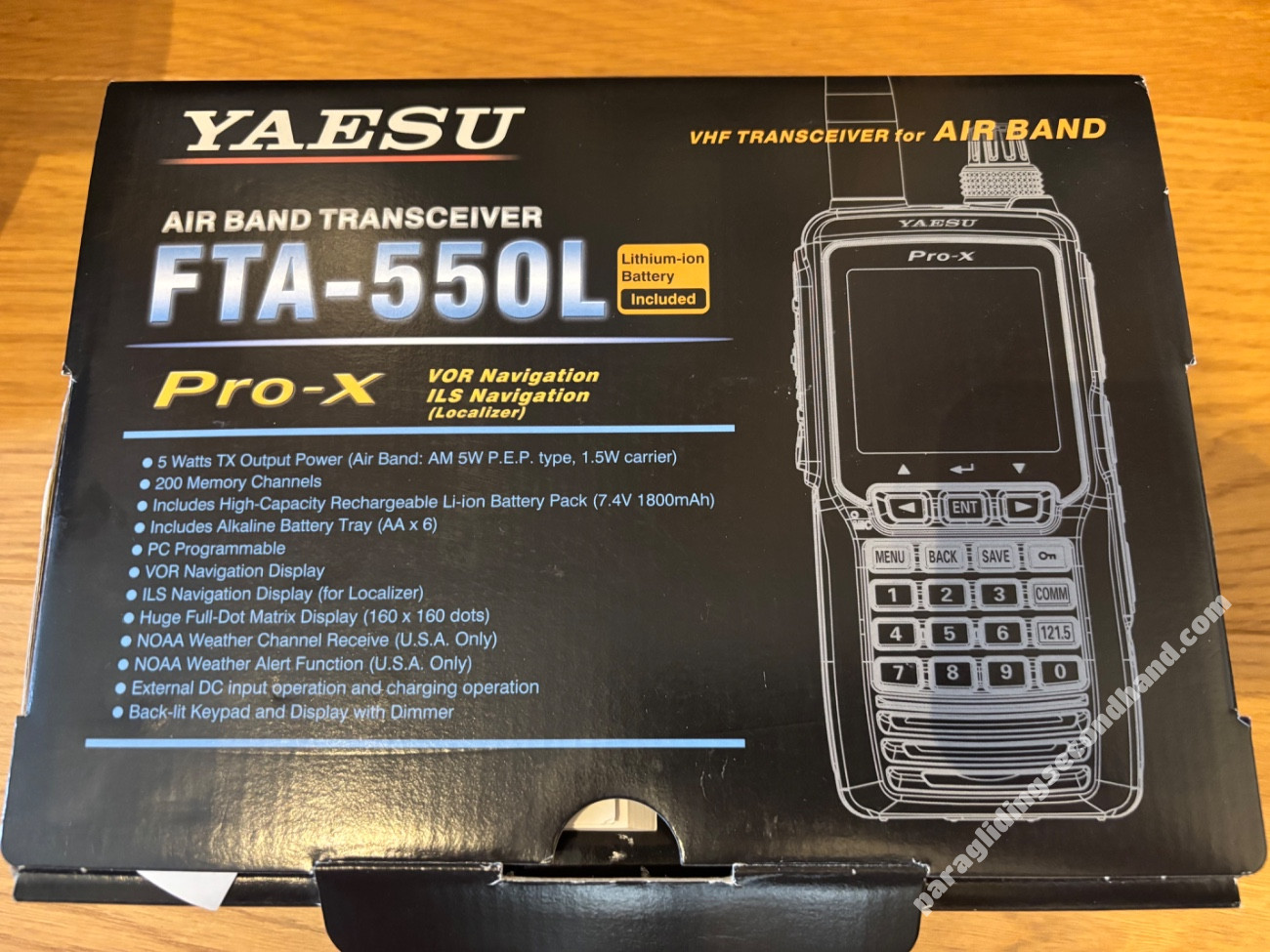 Funkgerät YAESU FTA-550 L Pro X