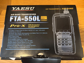 Funkgerät YAESU FTA-550 L Pro X