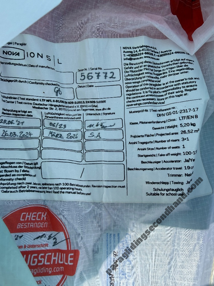 Nova ION 5, L, 2019, (100-130kg), 90h - Görsel 3