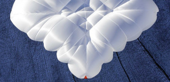 Parachute de secours Kortel Design Krisis Karré 100 2023/07 avec Kontainer V4 ventral 2/2