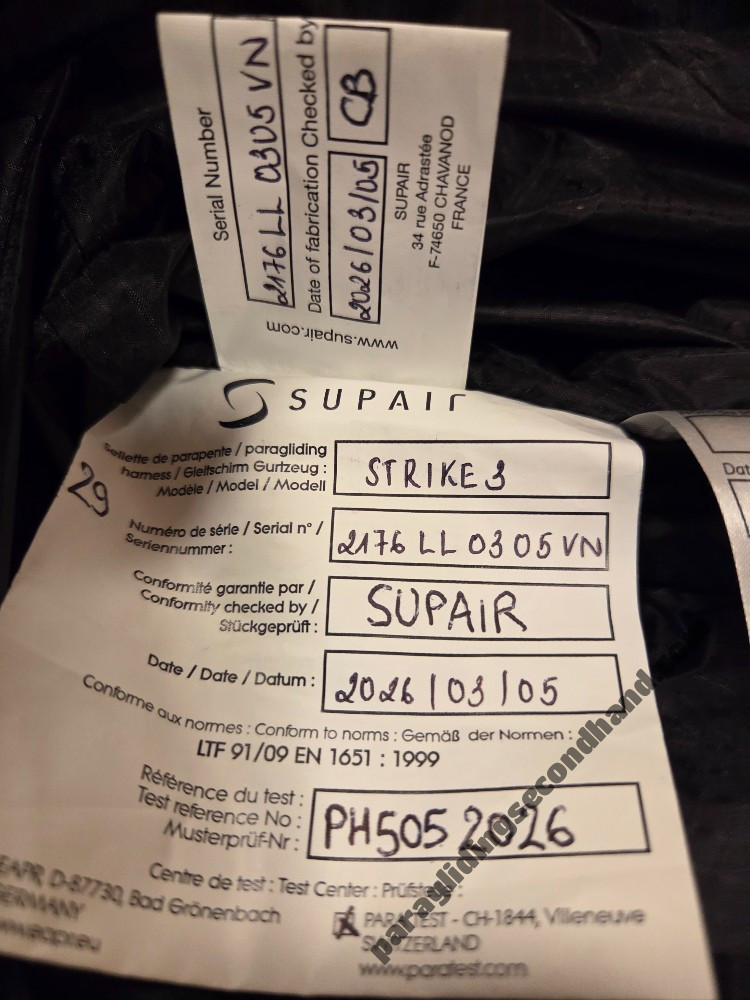 Supair Strike 3, L, 2026 - Imagine 2
