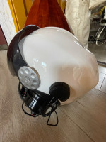 Paramotor helmet, clean and free of scratches