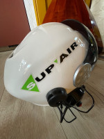 Paramotor helmet, clean and free of scratches