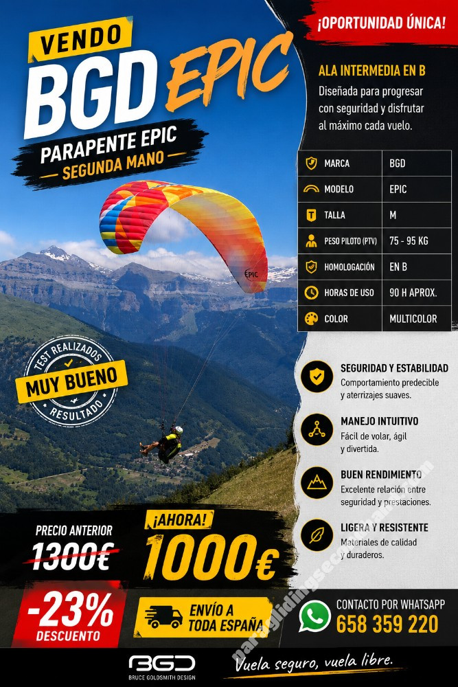 BGD EPIC, M, 2021, (75-95kg), 90h