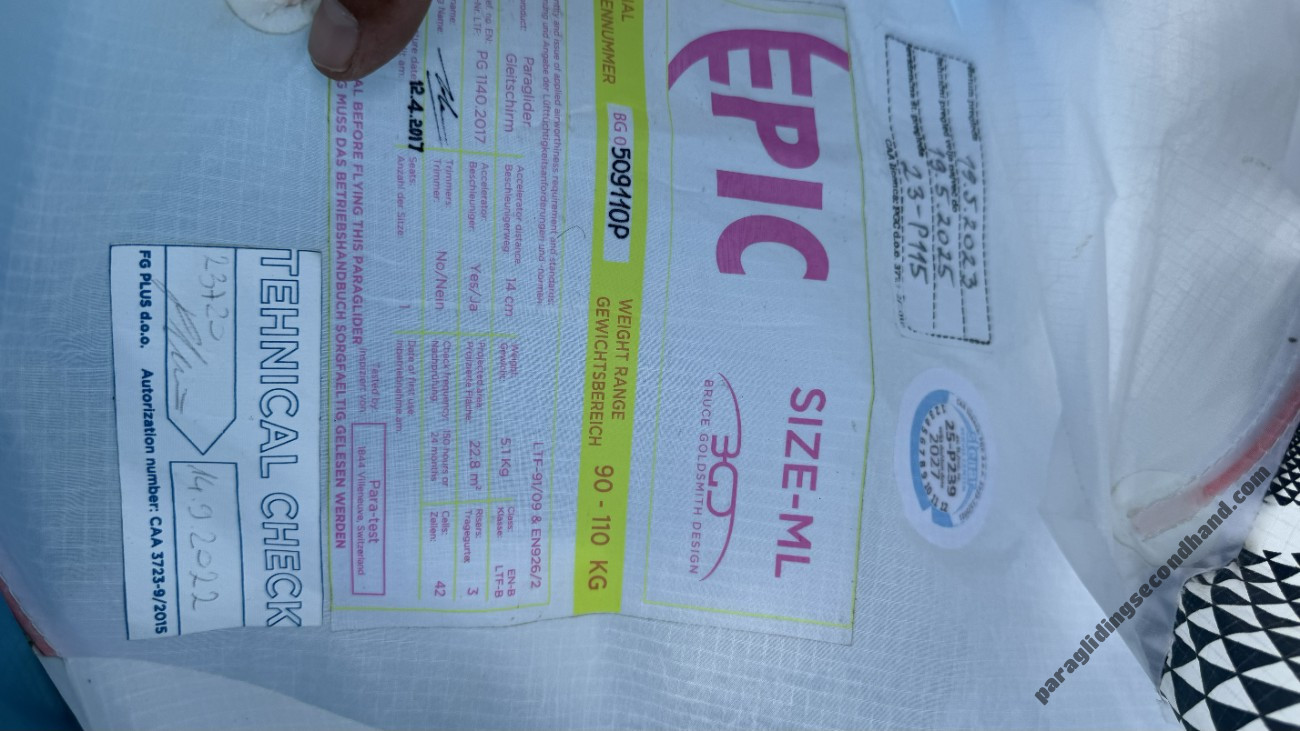 BGD Epic, ML, 2017, (90-110kg), 100h - Kép 3