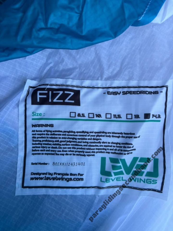 Level Wings FIZZ, 14,3, 2022, (50-95kg), 2h - Image 4
