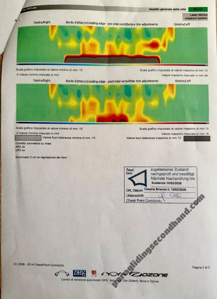 Ozone Rush 5, ML, 2019, (85-105kg), 100h - Image 3
