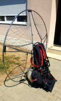 Complete paramotor frame