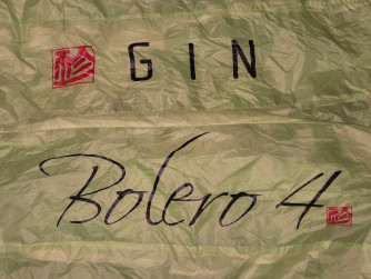 GIN Gliders Bolero 4, XS, 2013, (55-75kg), 70h