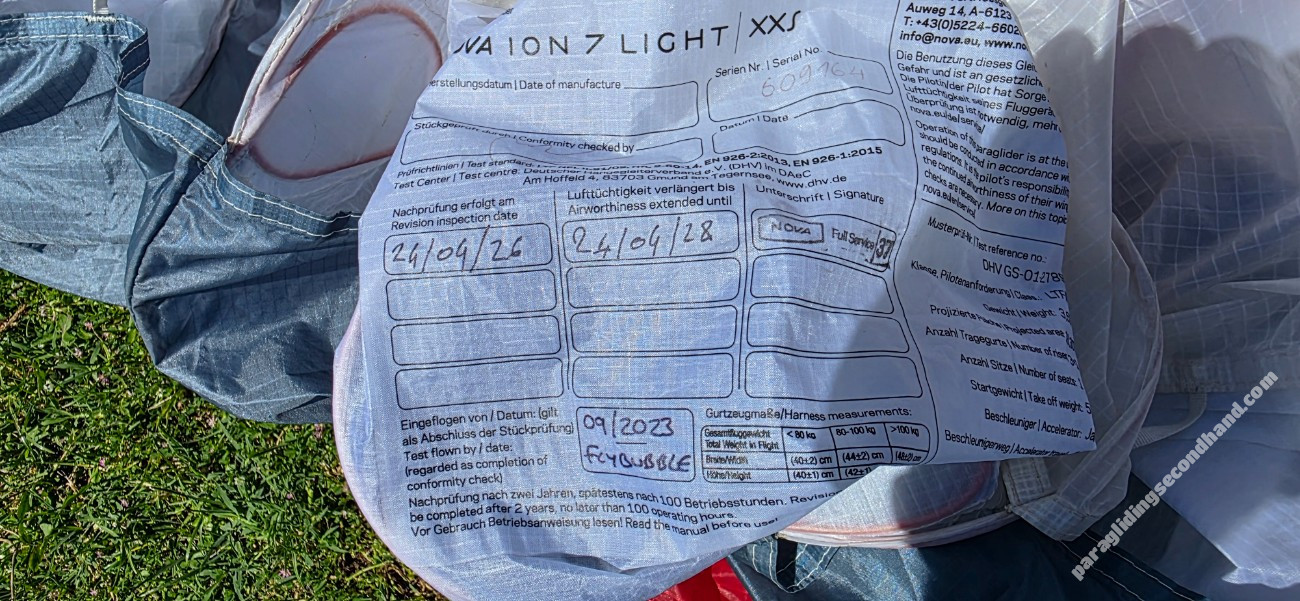 Nova Ion 7 light, XXS, 2023, (55-85kg), 80h - 图片 4