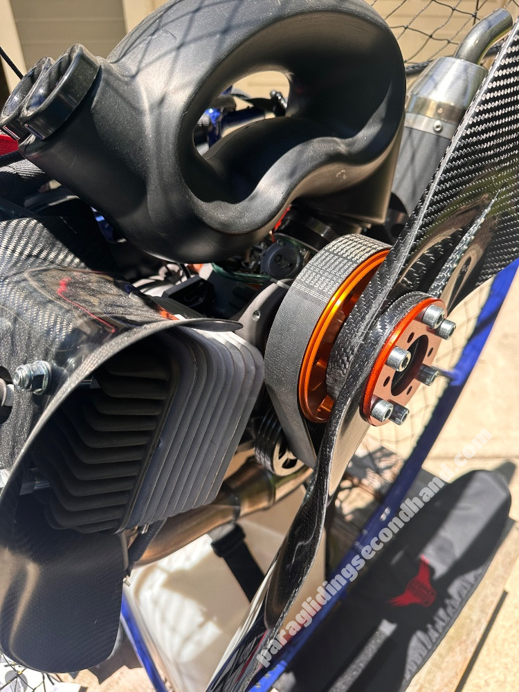 Blackhawk paramotor Black Devil 172 +DaVinci Ballad 2 + extras - Image 2