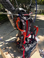 Blackhawk paramotor Black Devil 172 +DaVinci Ballad 2 + extras