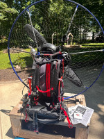 Blackhawk paramotor Black Devil 172 +DaVinci Ballad 2 + extras
