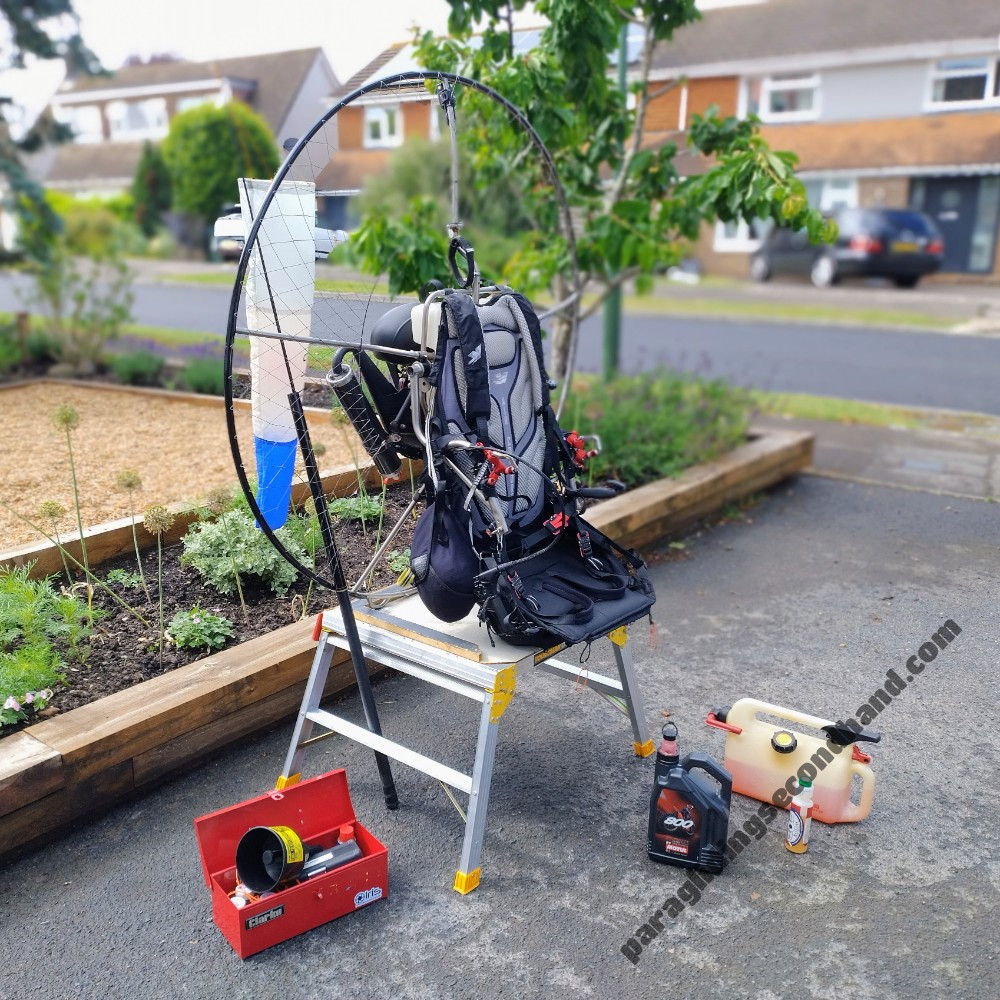 Paramotor: Starseed Fusion + Moster 185 Plus (32hrs) + Reserve + stuff - Image 3