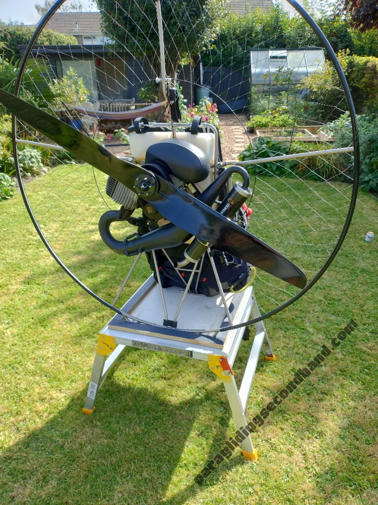 Paramotor: Starseed Fusion + Moster 185 Plus (32hrs) + Reserve + stuff - Image 10
