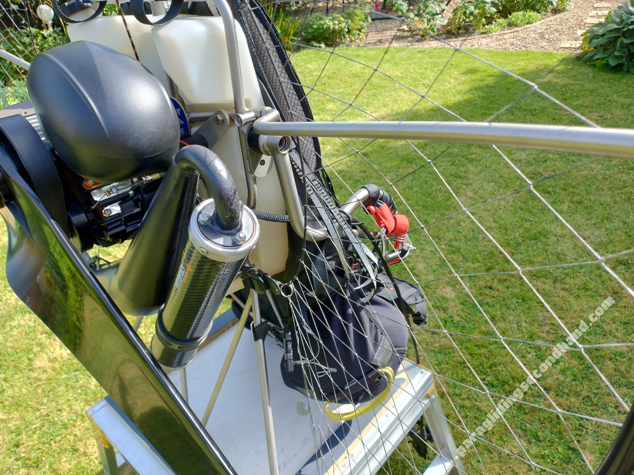 Paramotor: Starseed Fusion + Moster 185 Plus (32hrs) + Reserve + stuff - Image 7