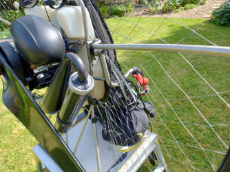 Paramotor: Starseed Fusion + Moster 185 Plus (32hrs) + Reserve + stuff