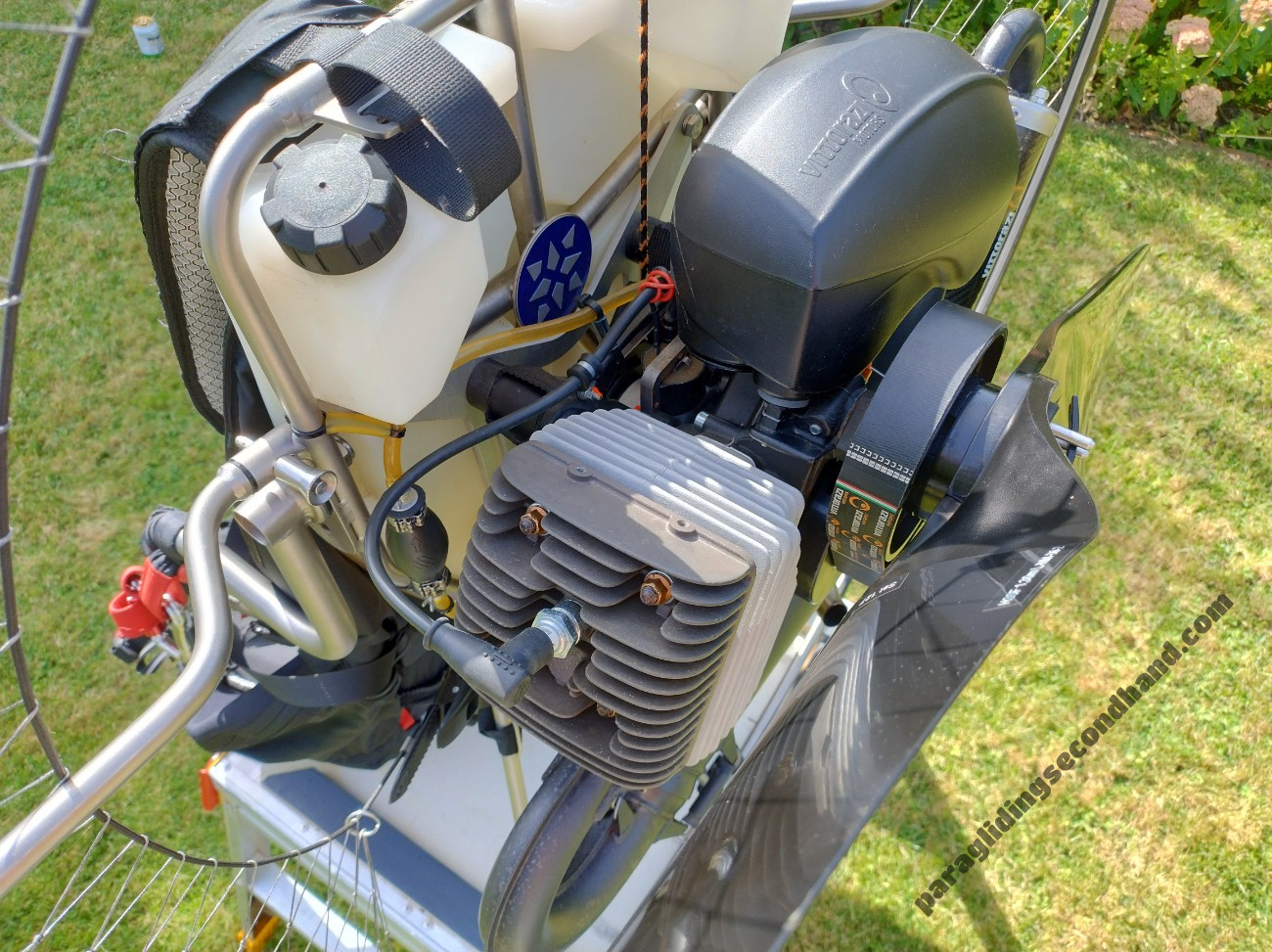 Paramotor: Starseed Fusion + Moster 185 Plus (32hrs) + Reserve + stuff - Image 5