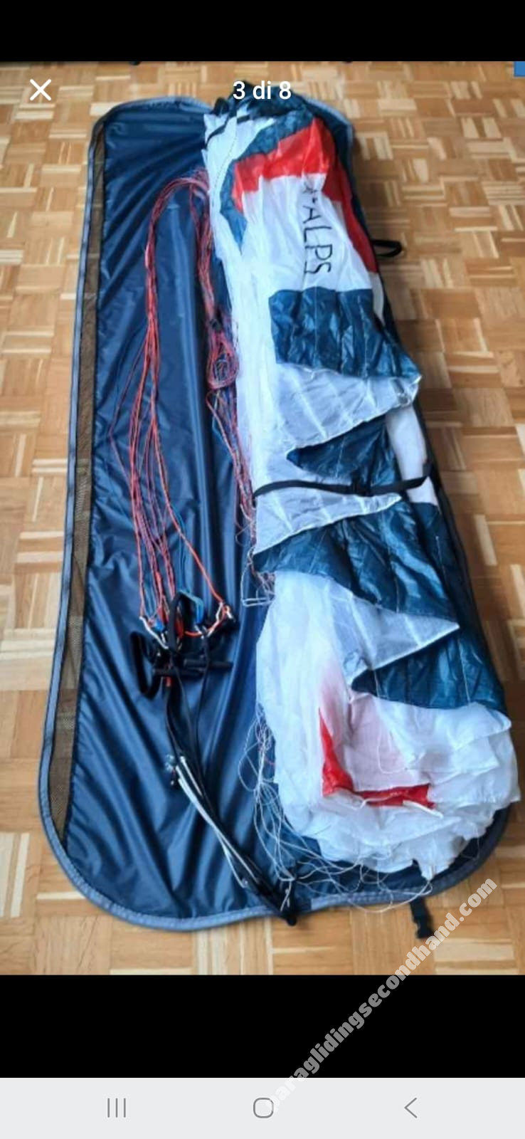 Skywalk X-alps 5, S, 2023, (65-85kg), 120h - Image 5