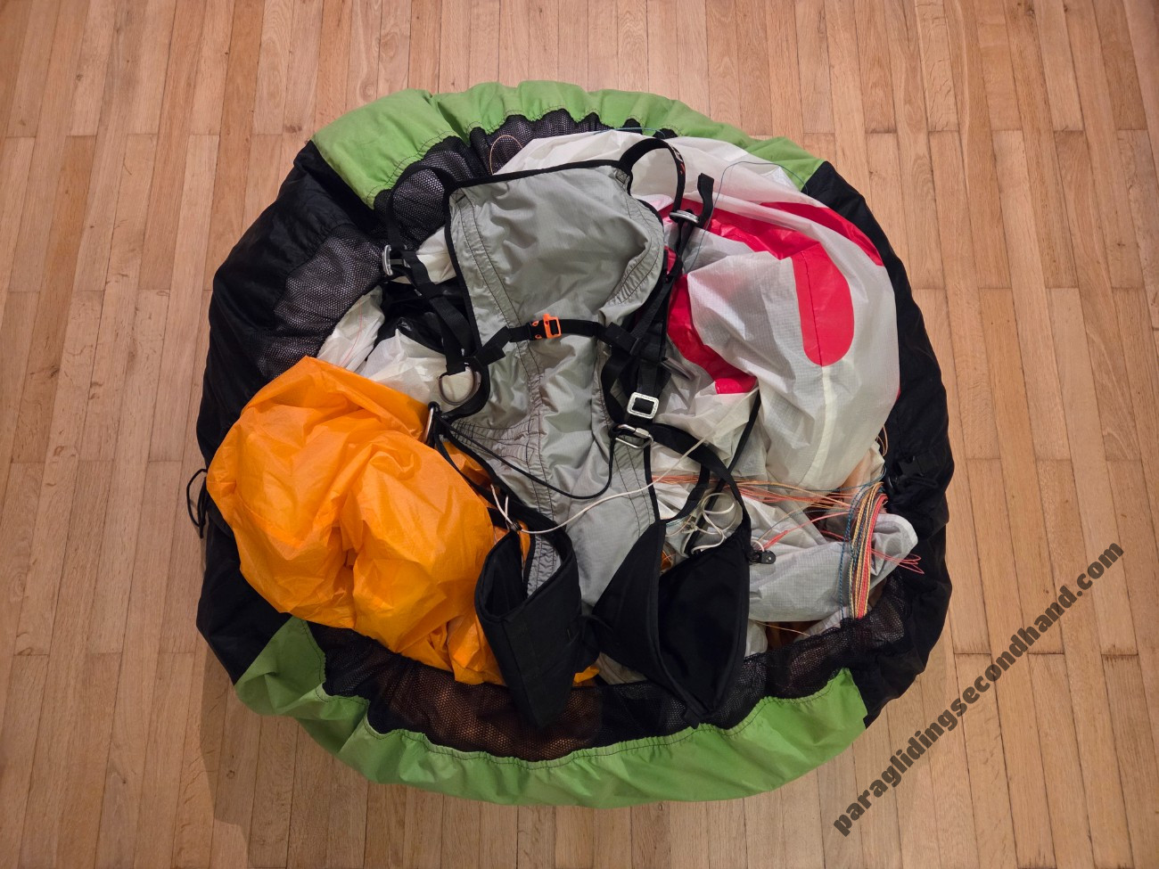 COMPLETE SET: AirCross U-FLY + Kimfly harness + QPS fast packing bag - Image 8