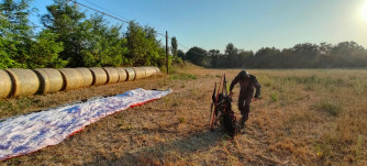 Complete Paramotor Kit – TECHNO-FLY OCTAGON 190 + DUDEK SOLO 24 + SPARE PARACHUTE and READY TO FLY