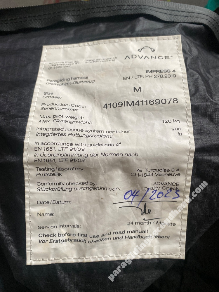 Advance Impress 4, M, 2023
