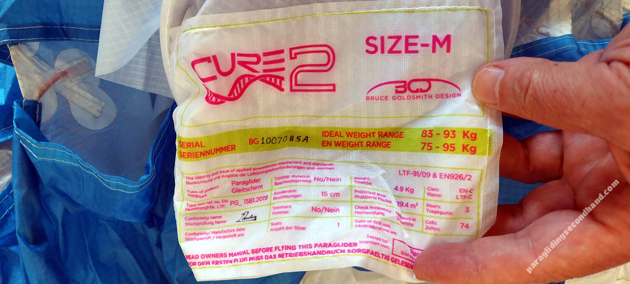 BGD Cure 2, M, 2022, (75-95kg), 140h - Image 4