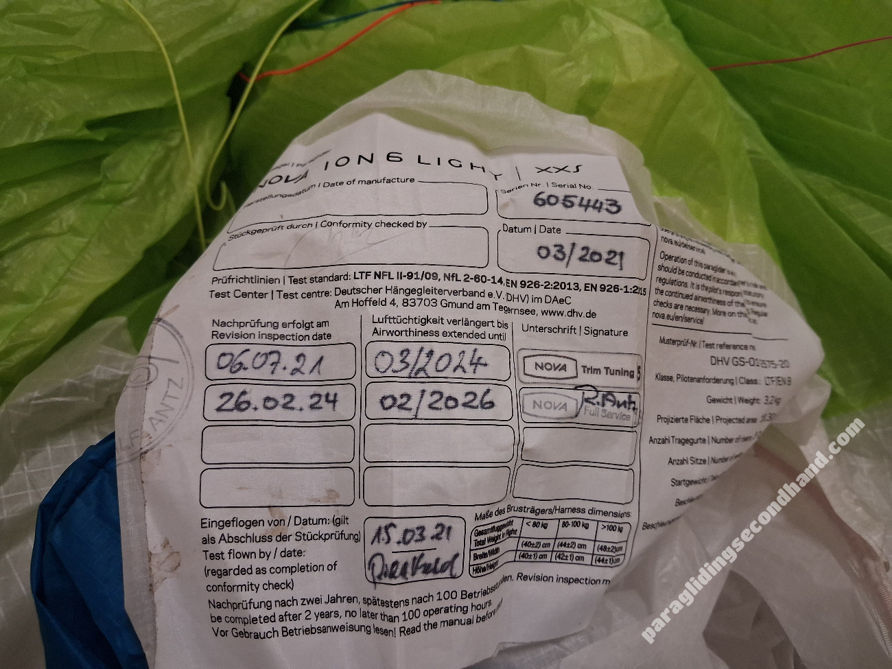Nova Ion 6 light, xxs, 2021, (60-80kg), 75h - Immagine 5