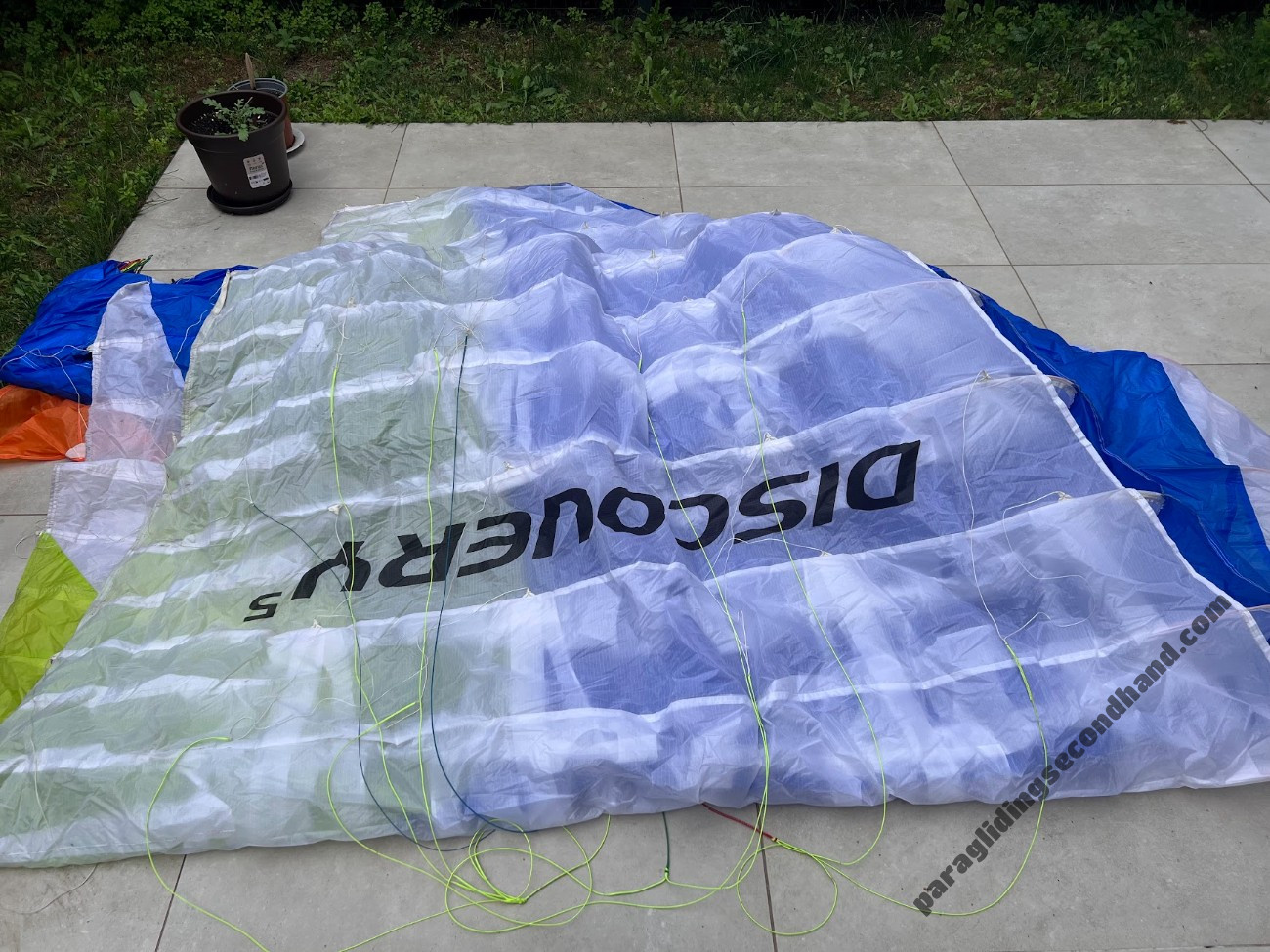 Sky Country Discovery-5 (80-100) 2024 20h low B, Vector-3 harness, SQ-26 reserve - Image 9