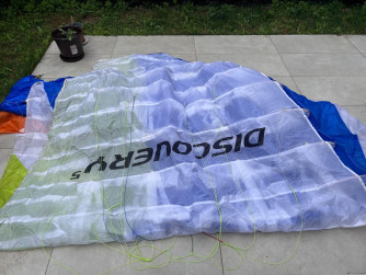 Sky Country Discovery-5 (80-100) 2024 20h low B, Vector-3 harness, SQ-26 reserve