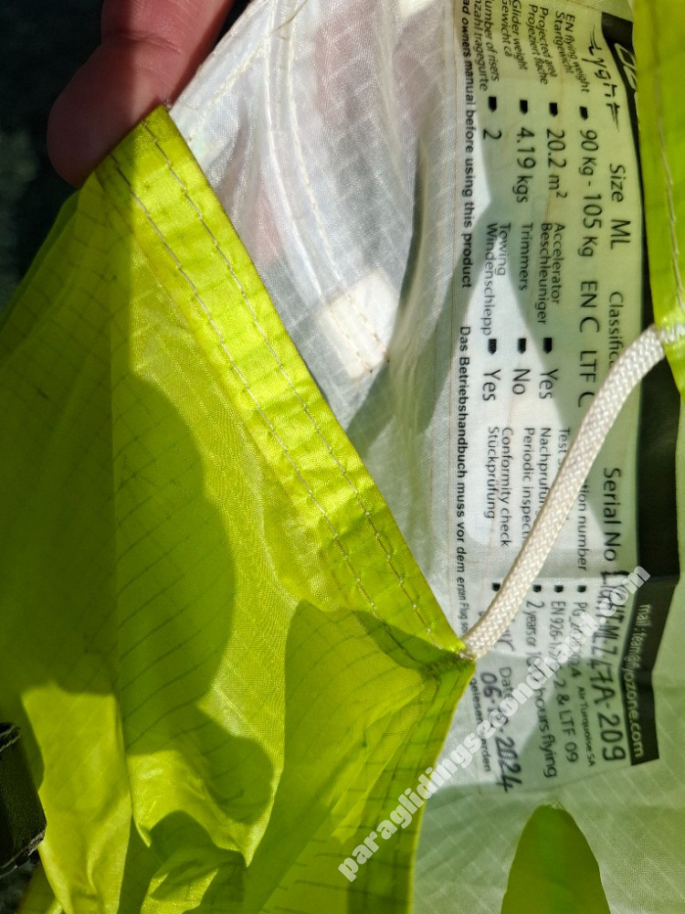 Ozone Lyght, ML, 2024, (90-105kg), 80h