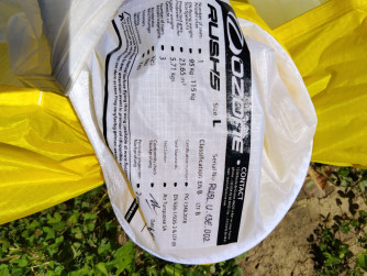 Ozone Rush 5, L, 2019, (95-115kg), 60h