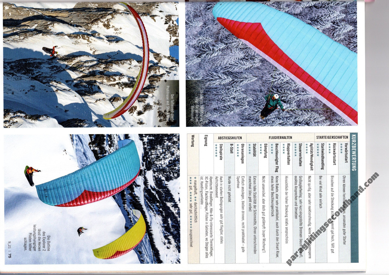 GIN Gliders Explorer 2, L, 2024, (95-120kg), 56h - Image 4