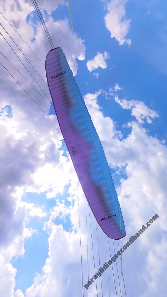 Ozone Rush 4, L, 2017, (95-115kg), 95h