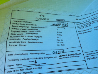 Advance Epsilon 9, 26, 2019, (80-110kg), 75h
