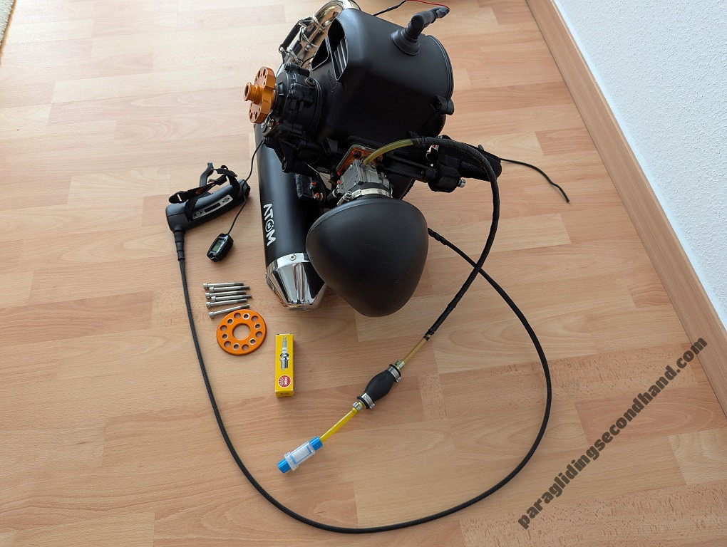 Vittorazi Atom 80 Paramotor, like new, only 18,4 h runtime - Image 2