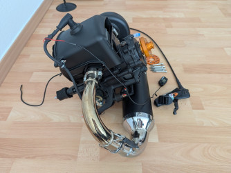 Vittorazi Atom 80 Paramotor, like new, only 18,4 h runtime