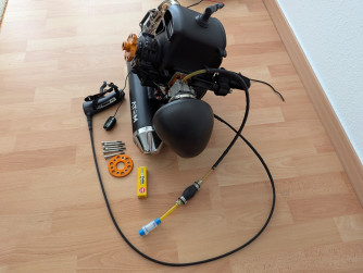 Vittorazi Atom 80 Paramotor, like new, only 18,4 h runtime