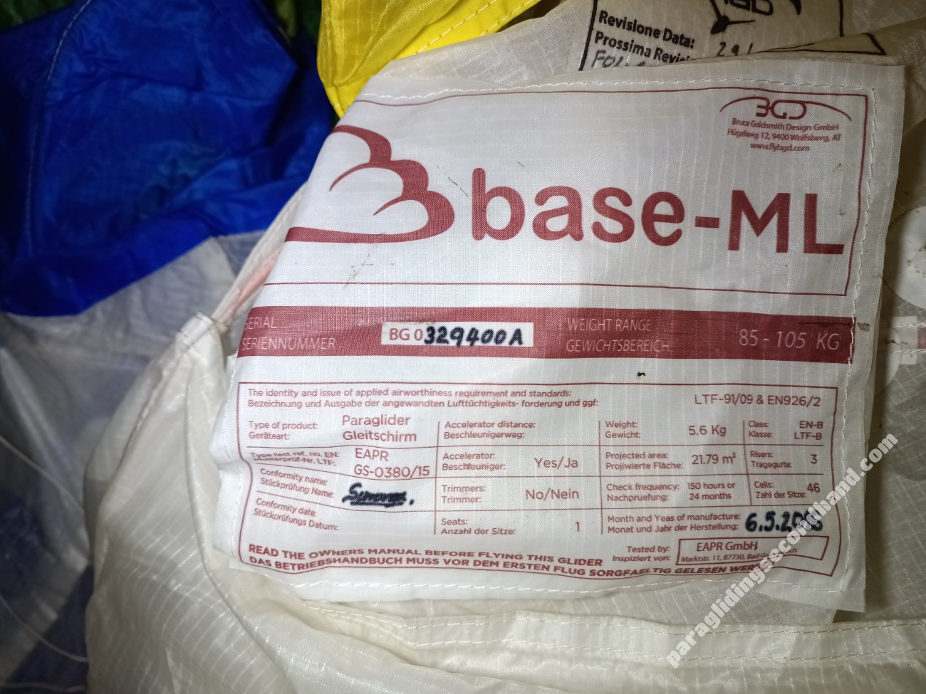 BGD Base, ML, 2016, (85-105kg), 250h - Image 4